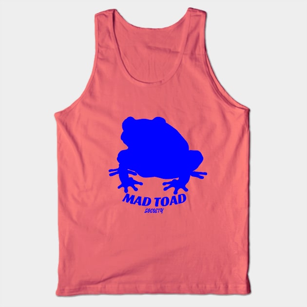 Mad Toad Society - Toad Vibes Blue Tank Top by Mad Toad Society